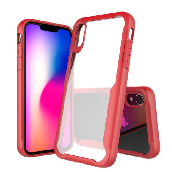 Wholesale iPhone Xr 6.1in TPU Armor Defense Case (Red)